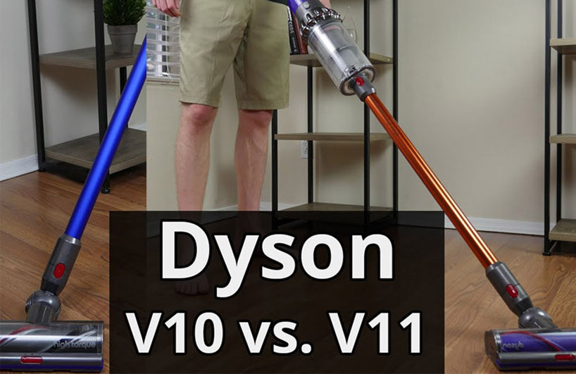 Máy hút bụi Dyson V11 khá tương đồng với dòng V10 trước đó