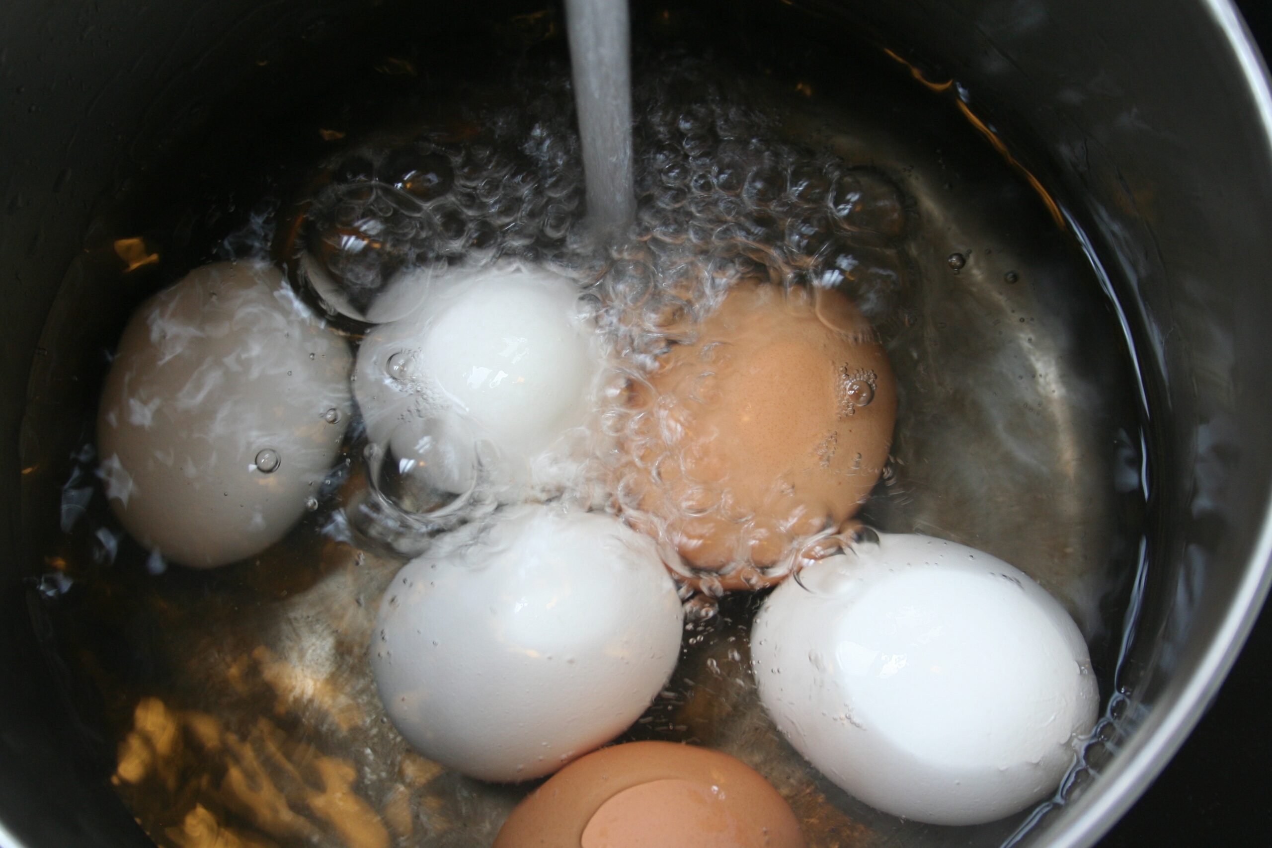 luộc trứng