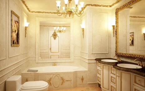 Thiết kế phòng tắm của nhà biệt thự sang trọng