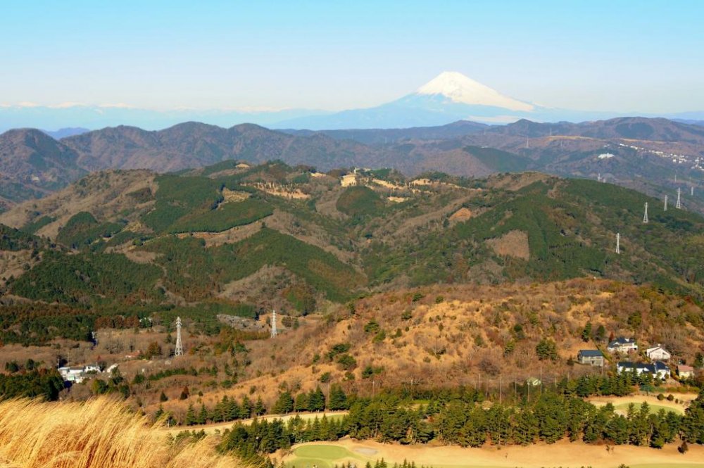 Núi Omuro - cây kem matcha khổng lồ lọa lạc giữa bán đảo Izu Nhật Bản