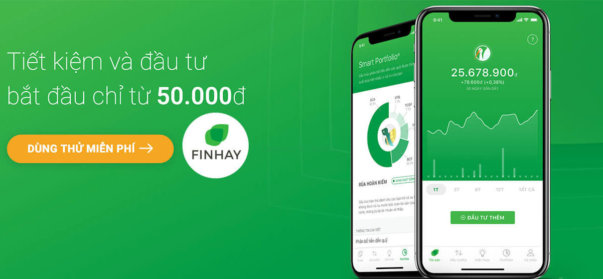 Ứng dụng Finhay đưa bạn trở thành một nhà đầu tư tài chính giỏi